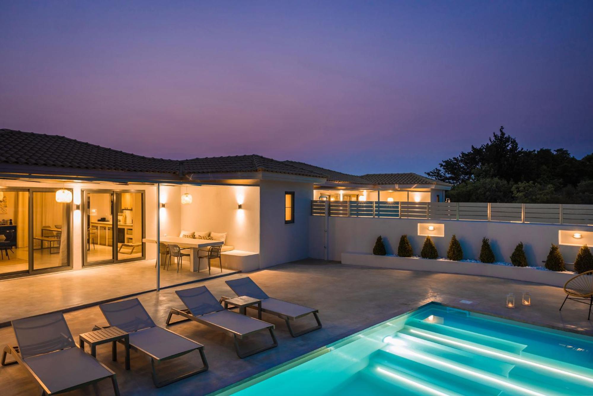 Villa Lavanta - Iris Sunset Villas Lepedha Exterior photo