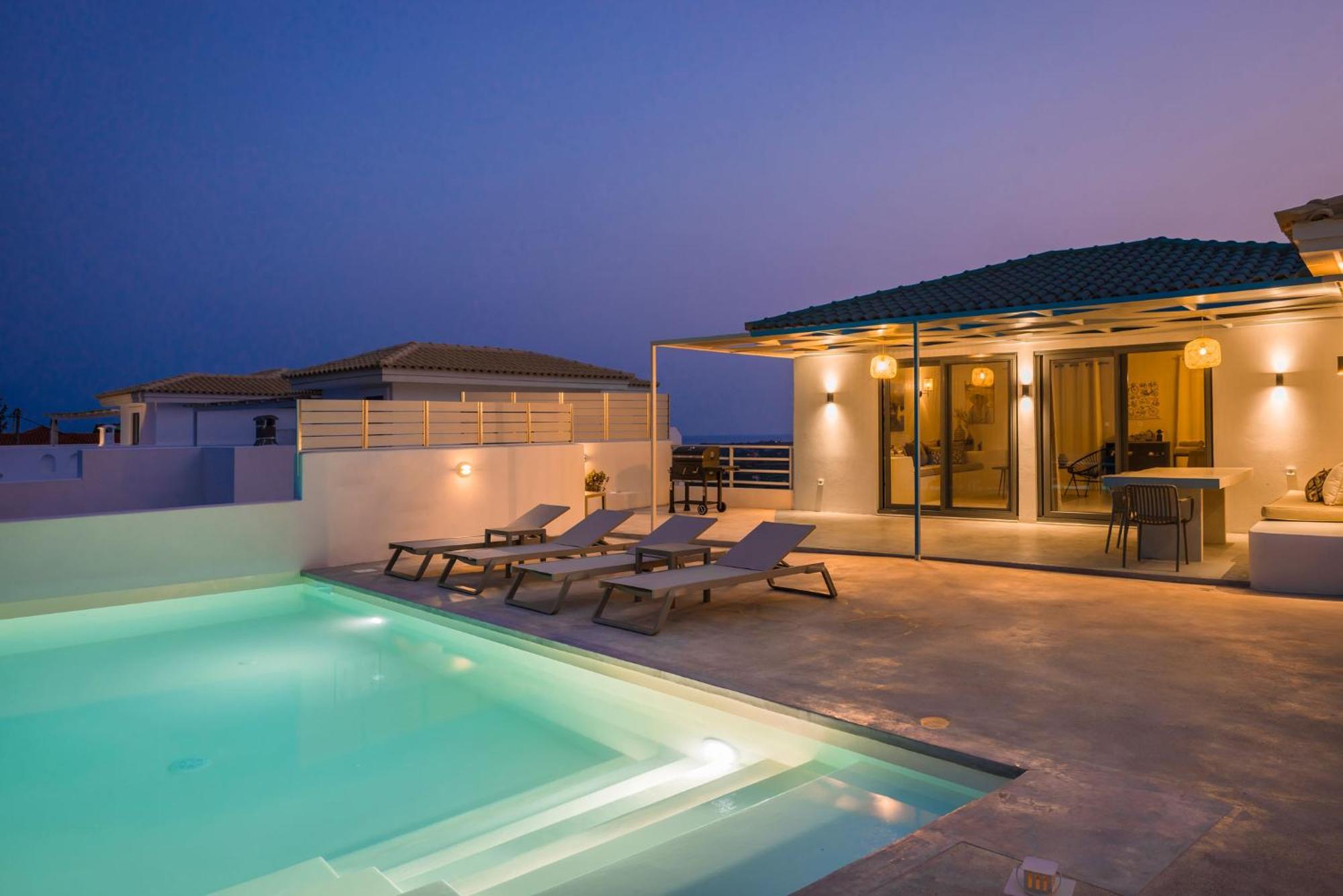 Villa Lavanta - Iris Sunset Villas Lepedha Exterior photo